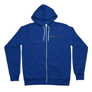 The STS Launch NASA Unisex Full Zip Hoodie