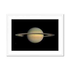 Saturn during Equinox Framed & Mounted Print