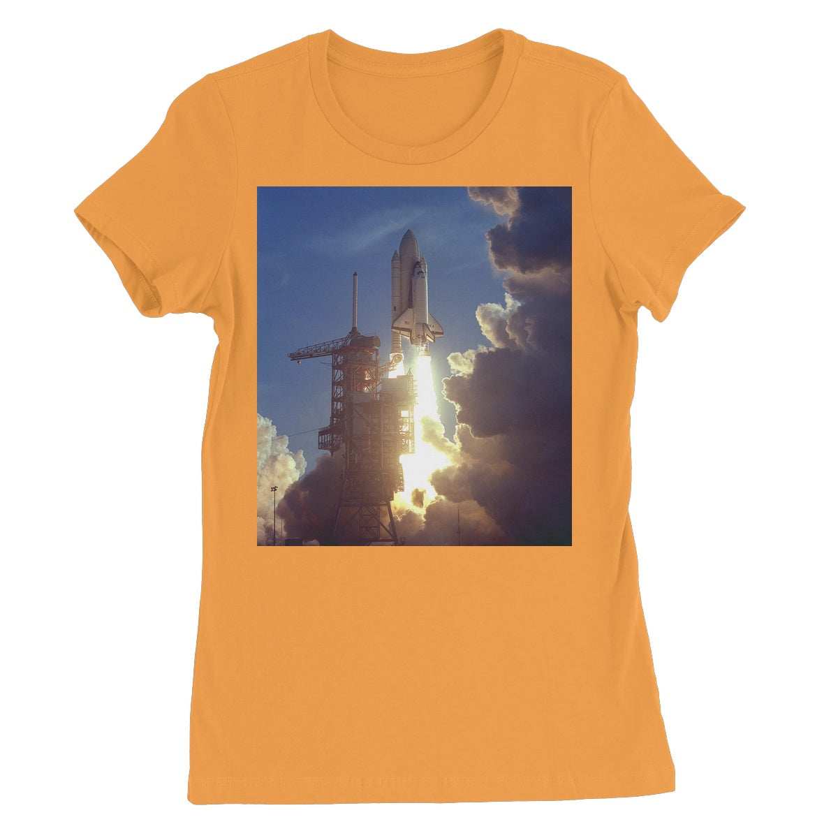 La camiseta favorita de las mujeres de la NASA del lanzamiento de STS