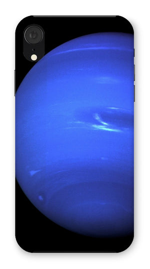 Neptune, Earth size comparison Phone Case