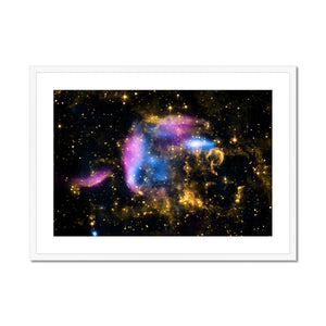 Supernova Debris Framed & Mounted Print