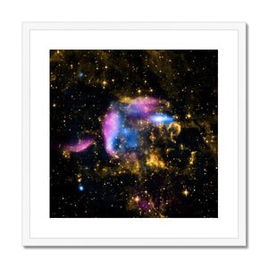 Supernova Debris Framed & Mounted Print