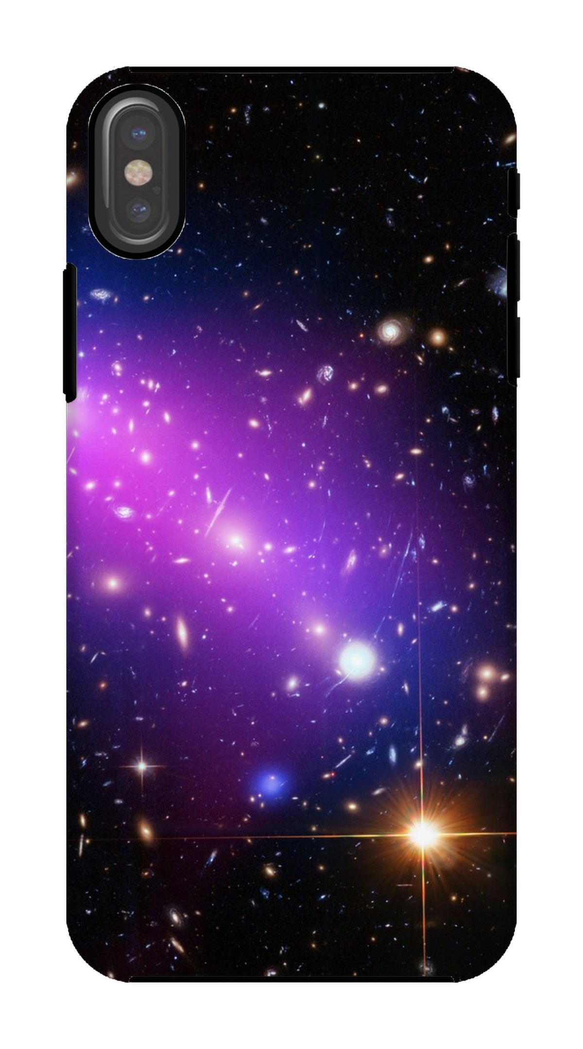 La caja del teléfono frontera Galaxy Cluster