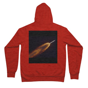 Apollo 7 photographed in flight by ALOTS (68-HC-641) Unisex Full Zip Hoodie