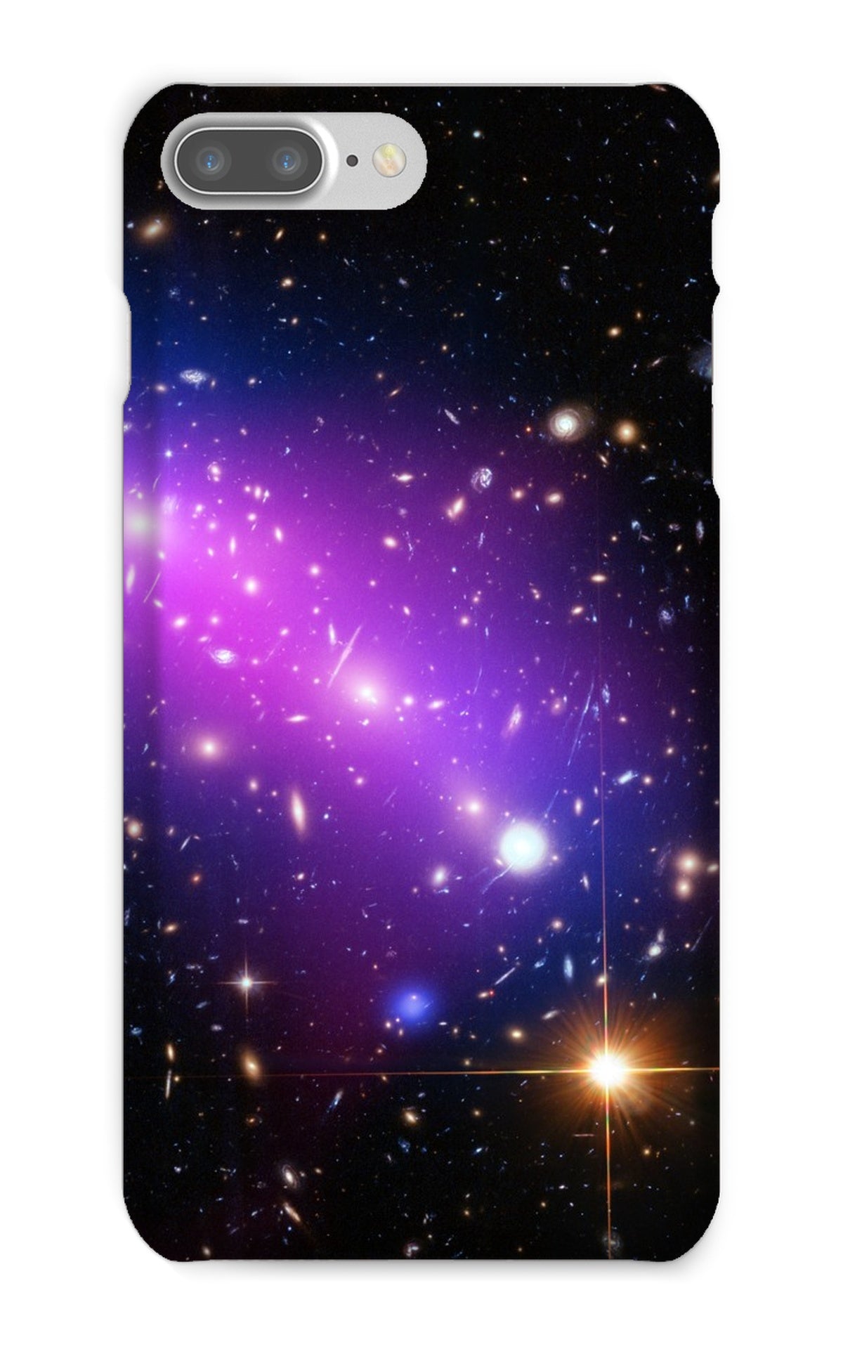 La caja del teléfono frontera Galaxy Cluster