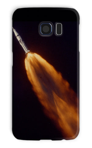 Apollo 7 photographed in flight by ALOTS (68-HC-641) Phone Case