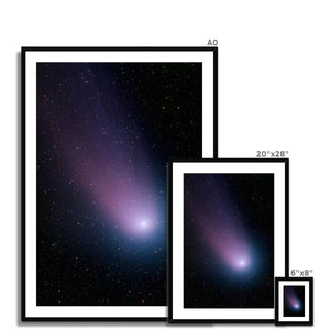 Comet Framed & Mounted Print