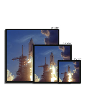 The STS Launch NASA Framed Print