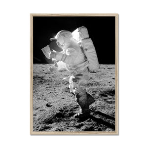 Moon Walk Framed Print