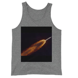 Apollo 7 photographed in flight by ALOTS (68-HC-641) Unisex Jersey Tank Top