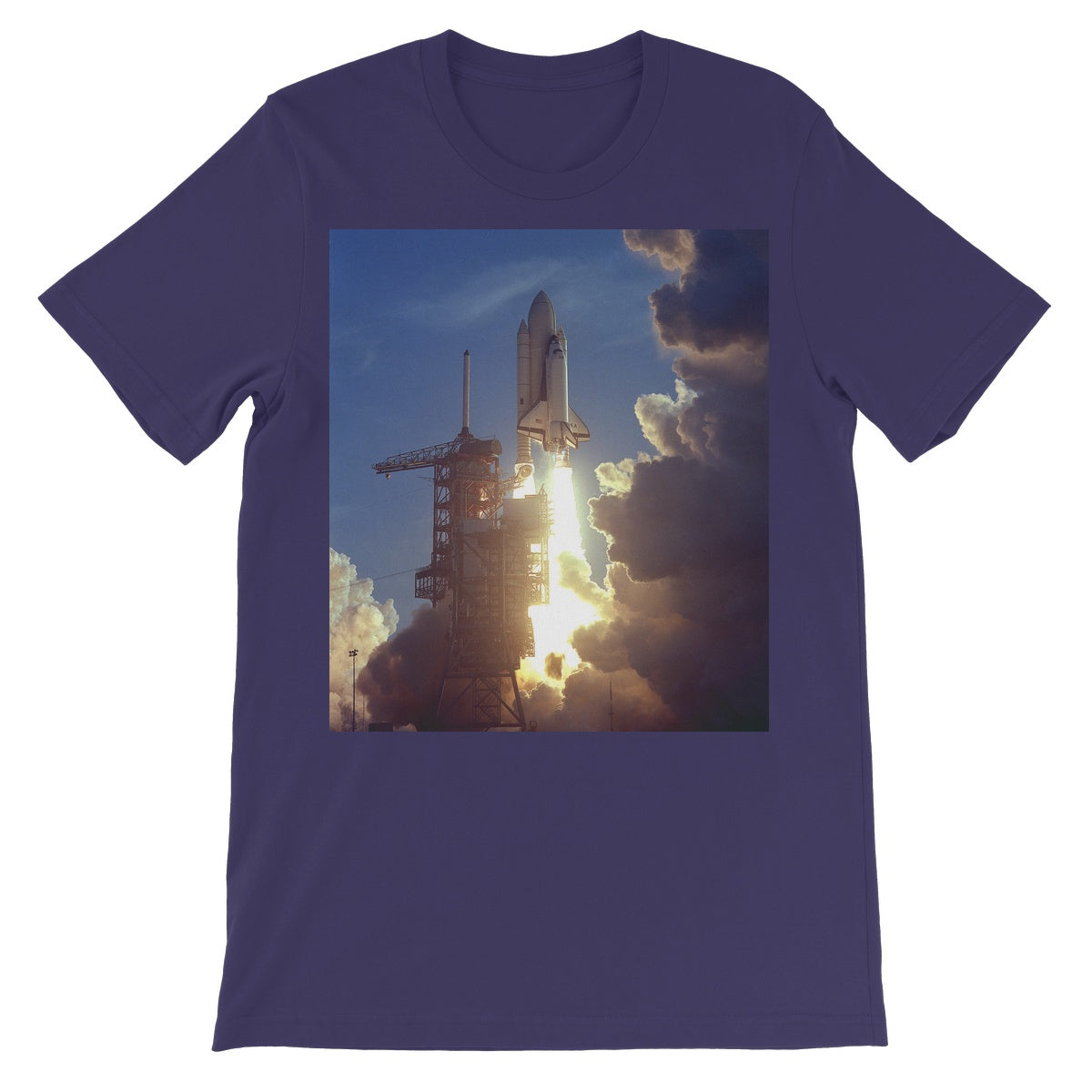 The STS Launch NASA Unisex Short Sleeve T-Shirt