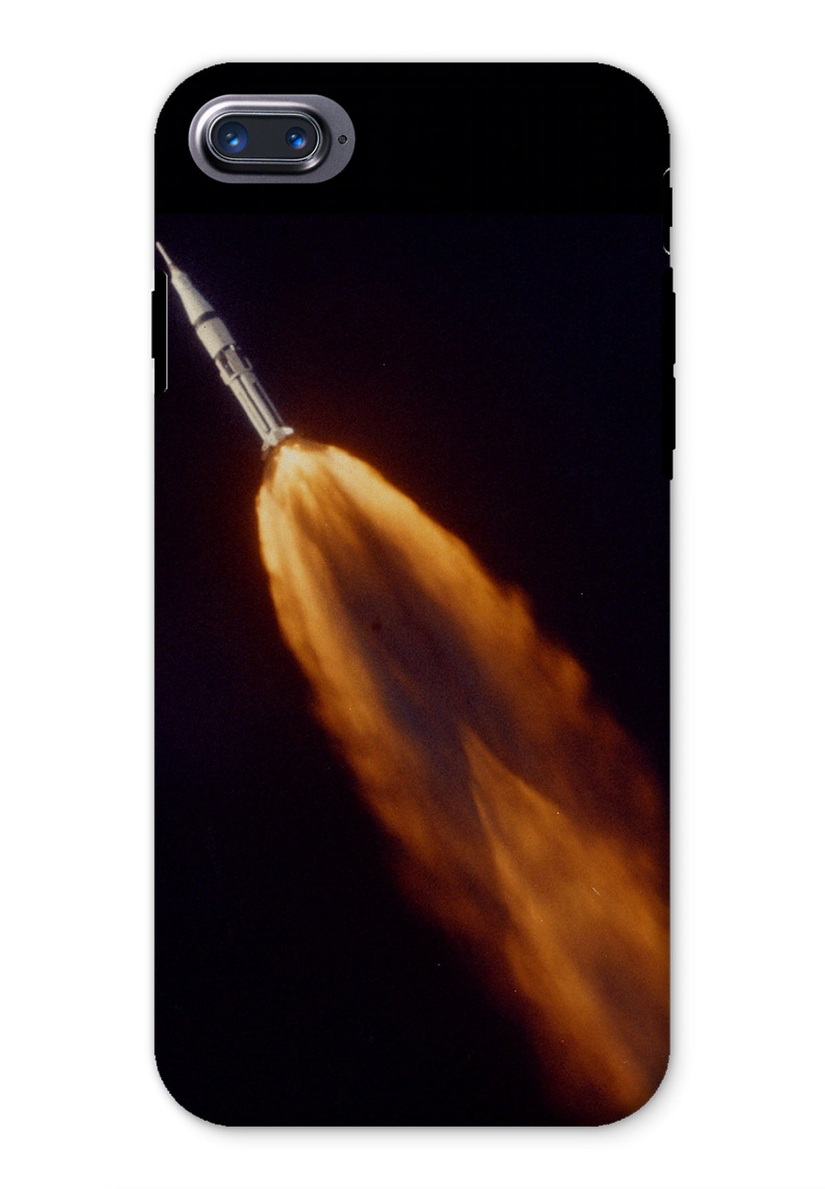 Apollo 7 photographed in flight by ALOTS (68-HC-641) Phone Case