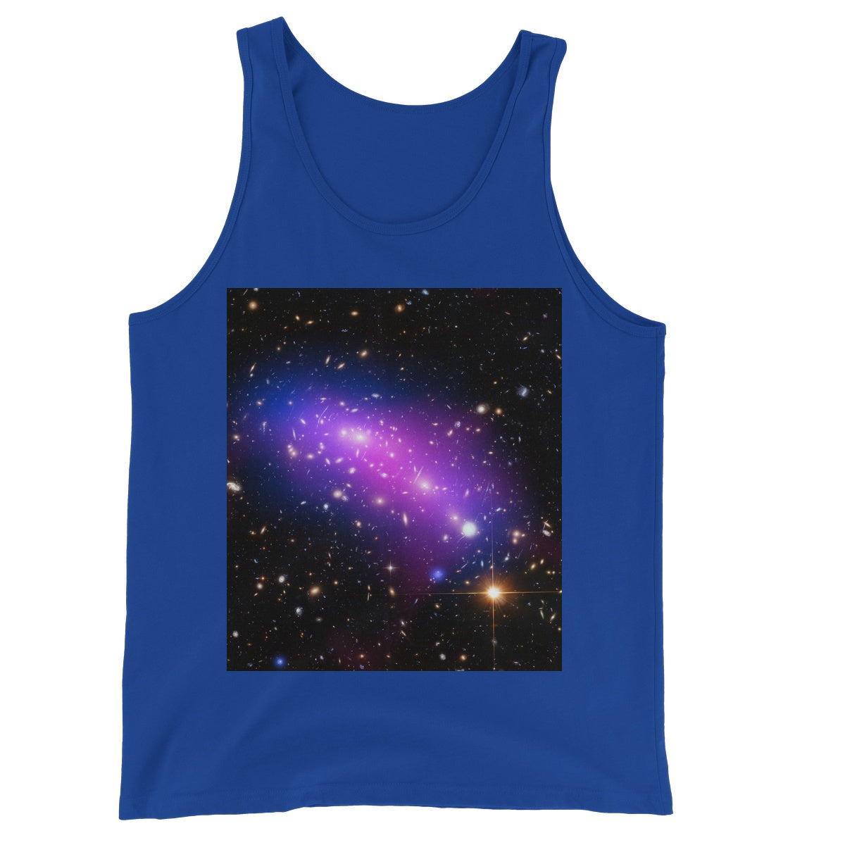 La frontera Galaxy Cluster Unisex Jersey Tank Top