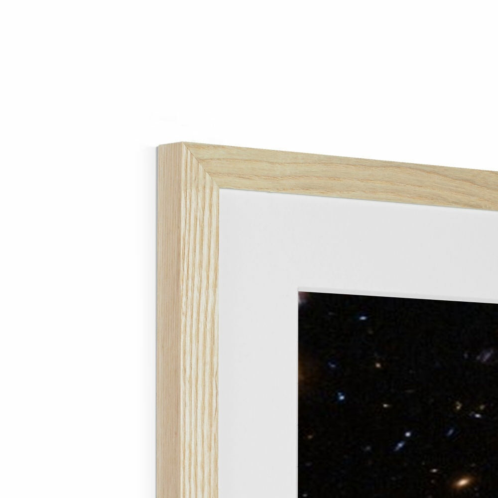 The Frontier Galaxy Cluster Framed & Mounted Print