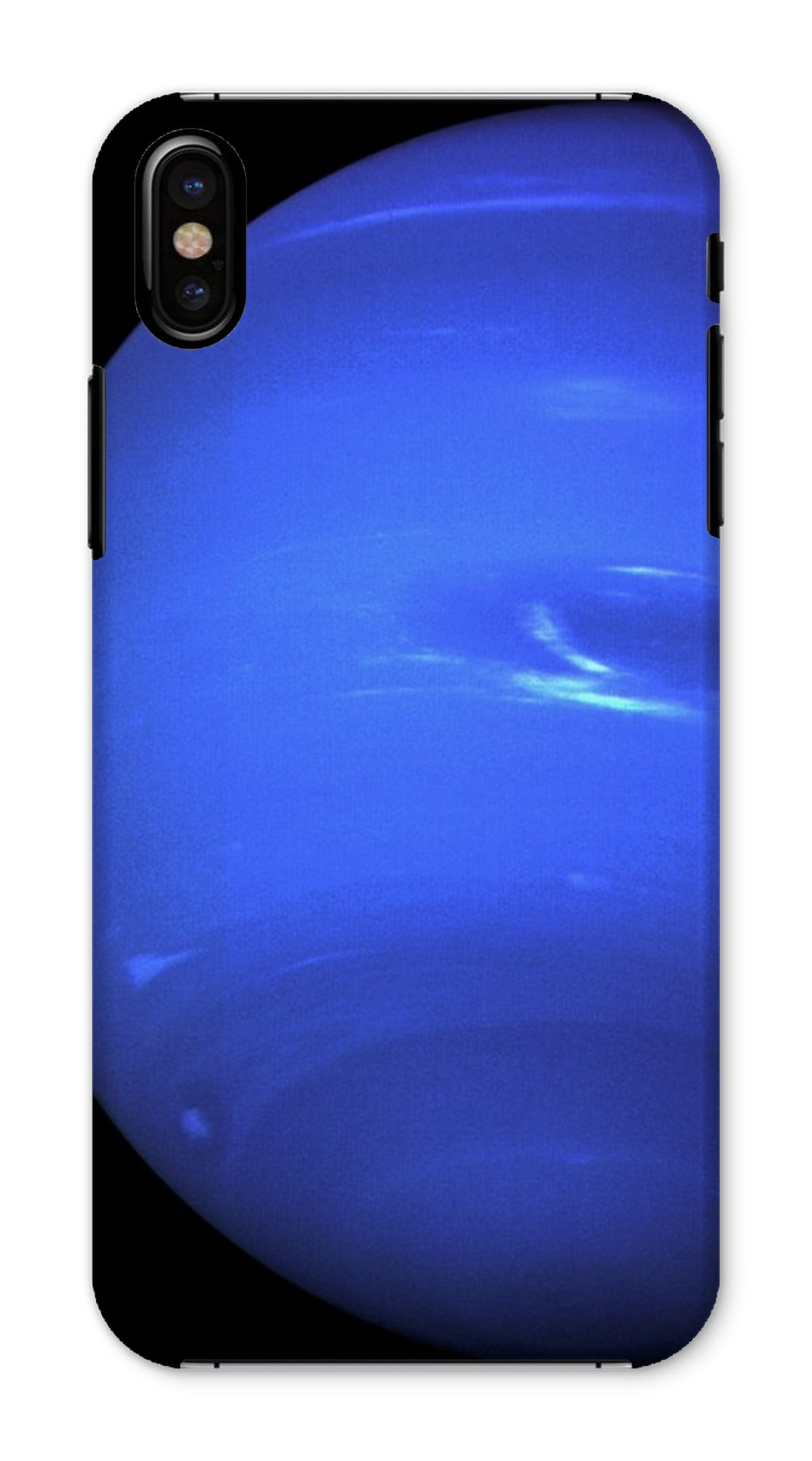 Neptune, Earth size comparison Phone Case