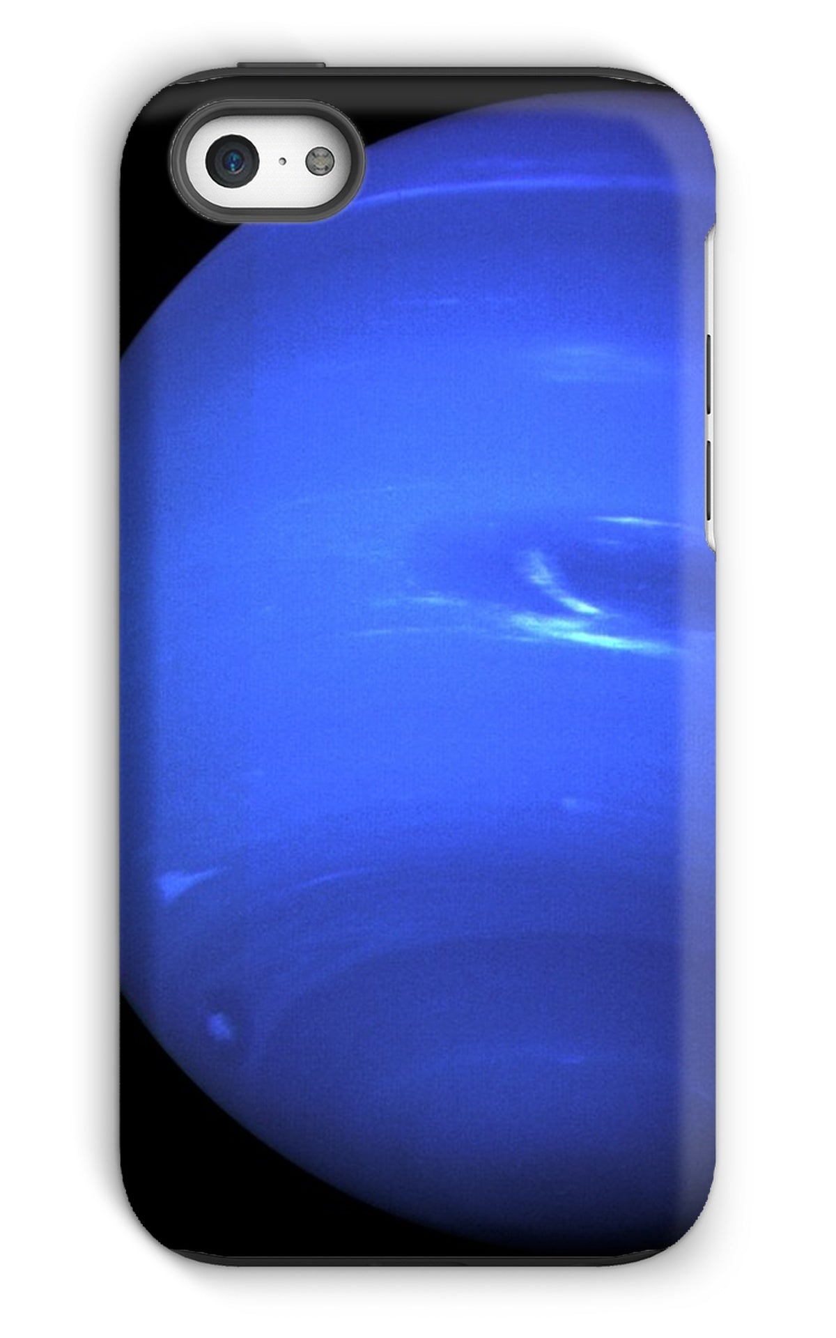 Neptune, Earth size comparison Phone Case