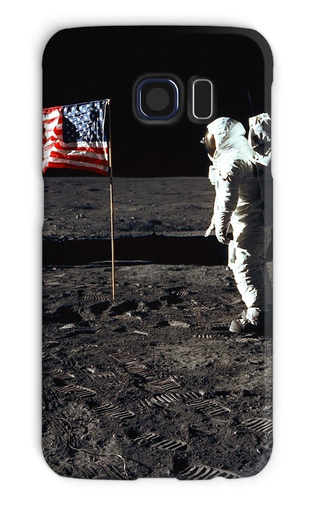 Apollo 11 Moonwalk Phone Case