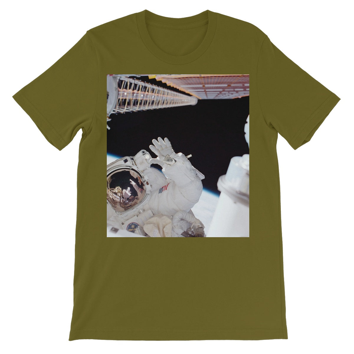 Space Walk Unisex Short Sleeve T-Shirt