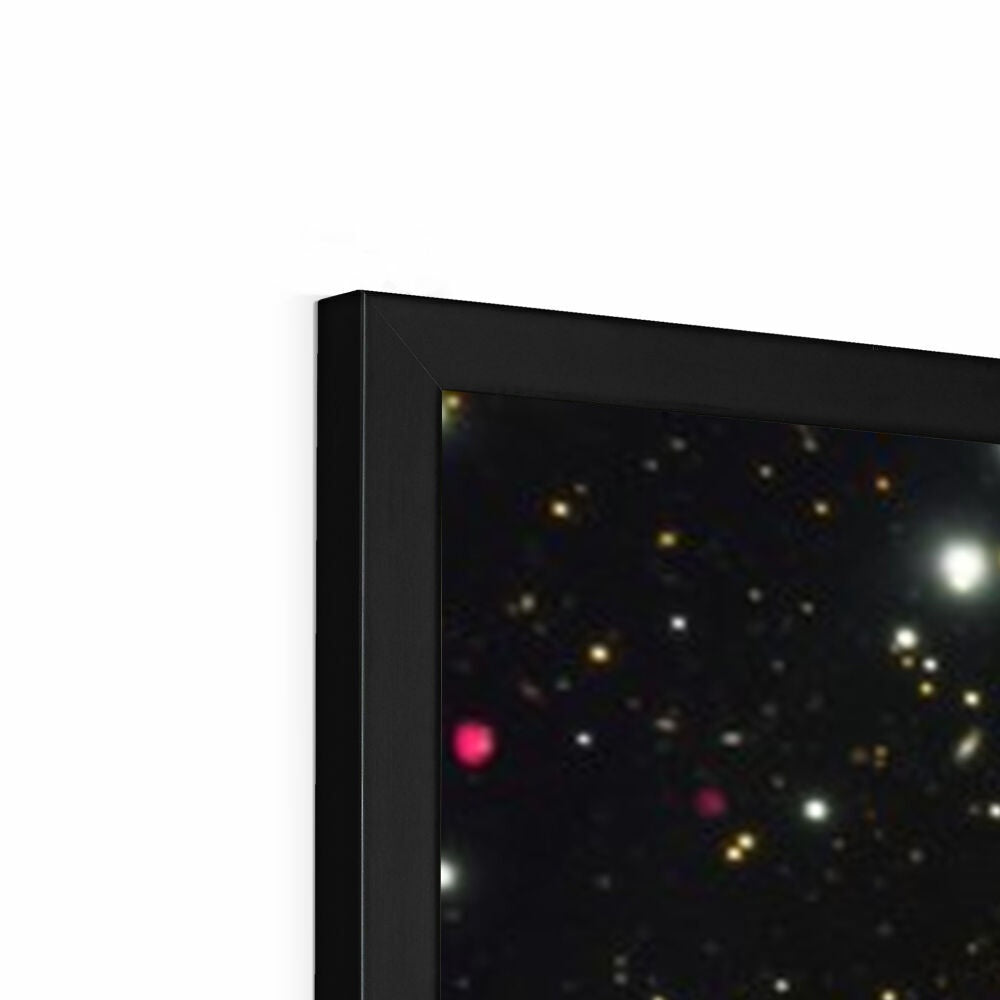 The Galaxy Collision Framed Print