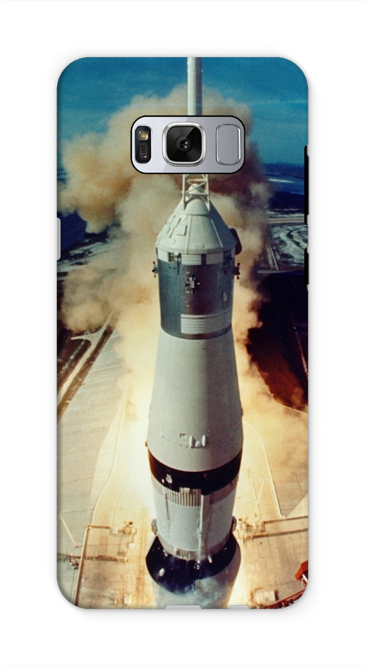 Apollo 11 liftoff: launch tower camera Phone Case