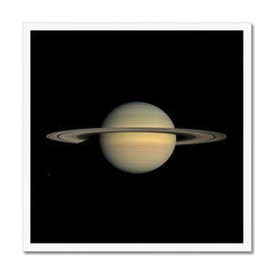 Saturn during Equinox Framed Print