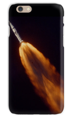 Apollo 7 photographed in flight by ALOTS (68-HC-641) Phone Case