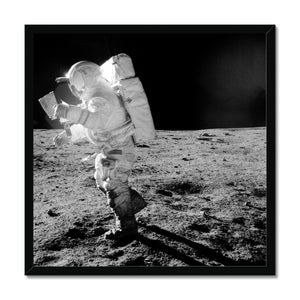 Moon Walk Framed Print