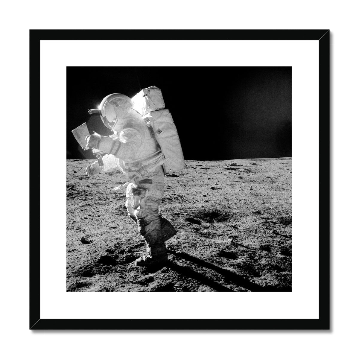 Moon Walk Framed & Mounted Print