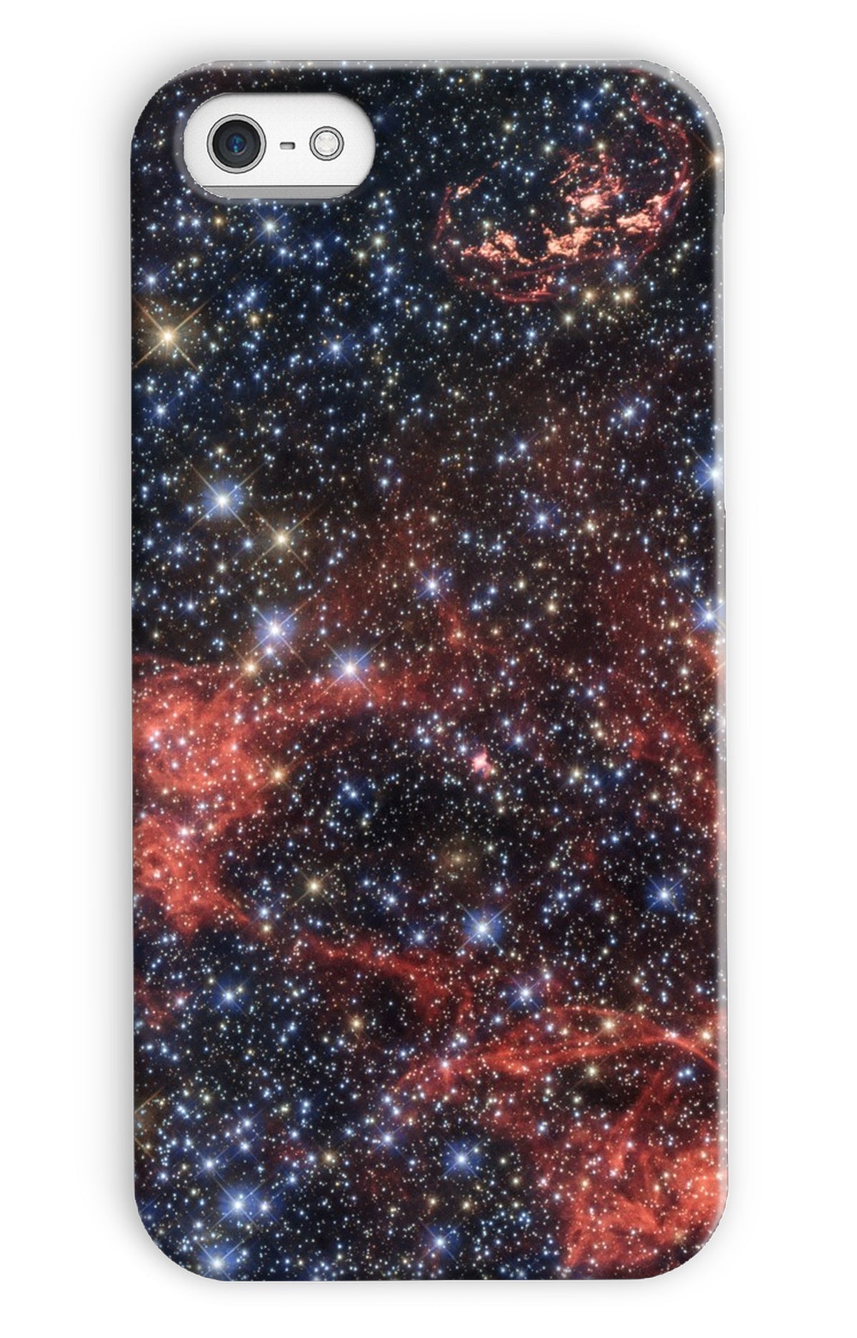 Caja del teléfono de los restos de la supernova