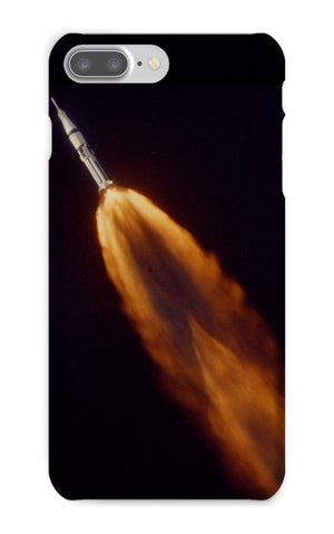 Apollo 7 photographed in flight by ALOTS (68-HC-641) Phone Case