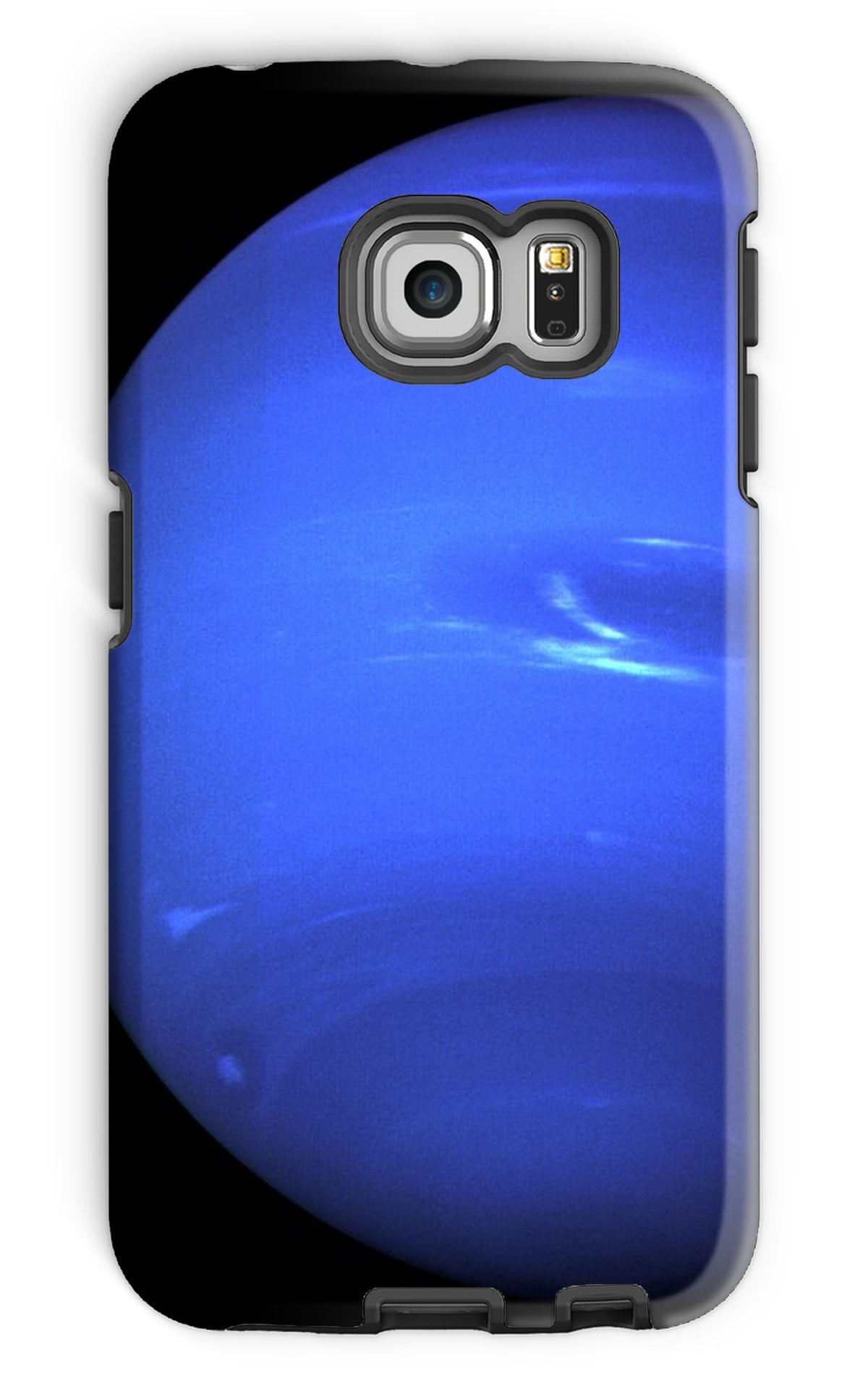 Neptune, Earth size comparison Phone Case