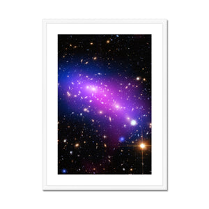 The Frontier Galaxy Cluster Framed & Mounted Print