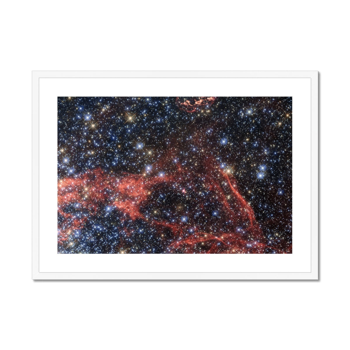 Supernova Remnants Framed & Mounted Print