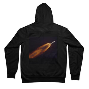 Apollo 7 photographed in flight by ALOTS (68-HC-641) Unisex Full Zip Hoodie