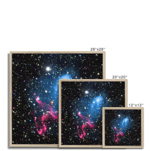 The Galaxy Collision Framed Print