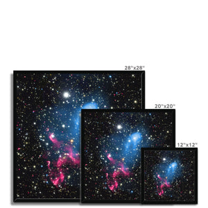 The Galaxy Collision Framed Print