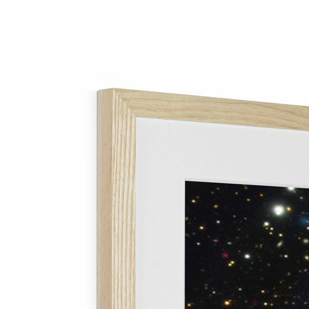 The Galaxy Collision Framed & Mounted Print