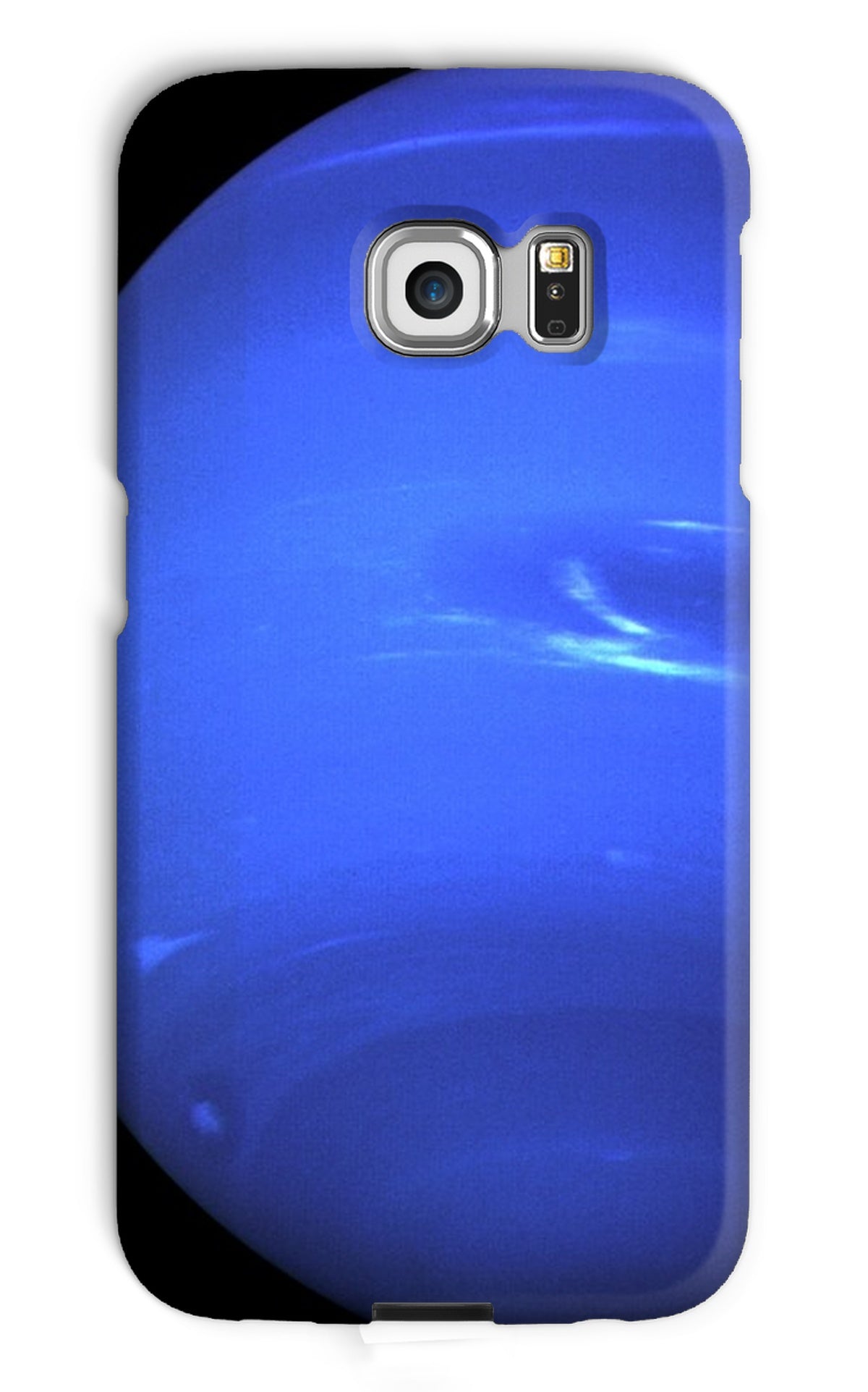 Neptune, Earth size comparison Phone Case