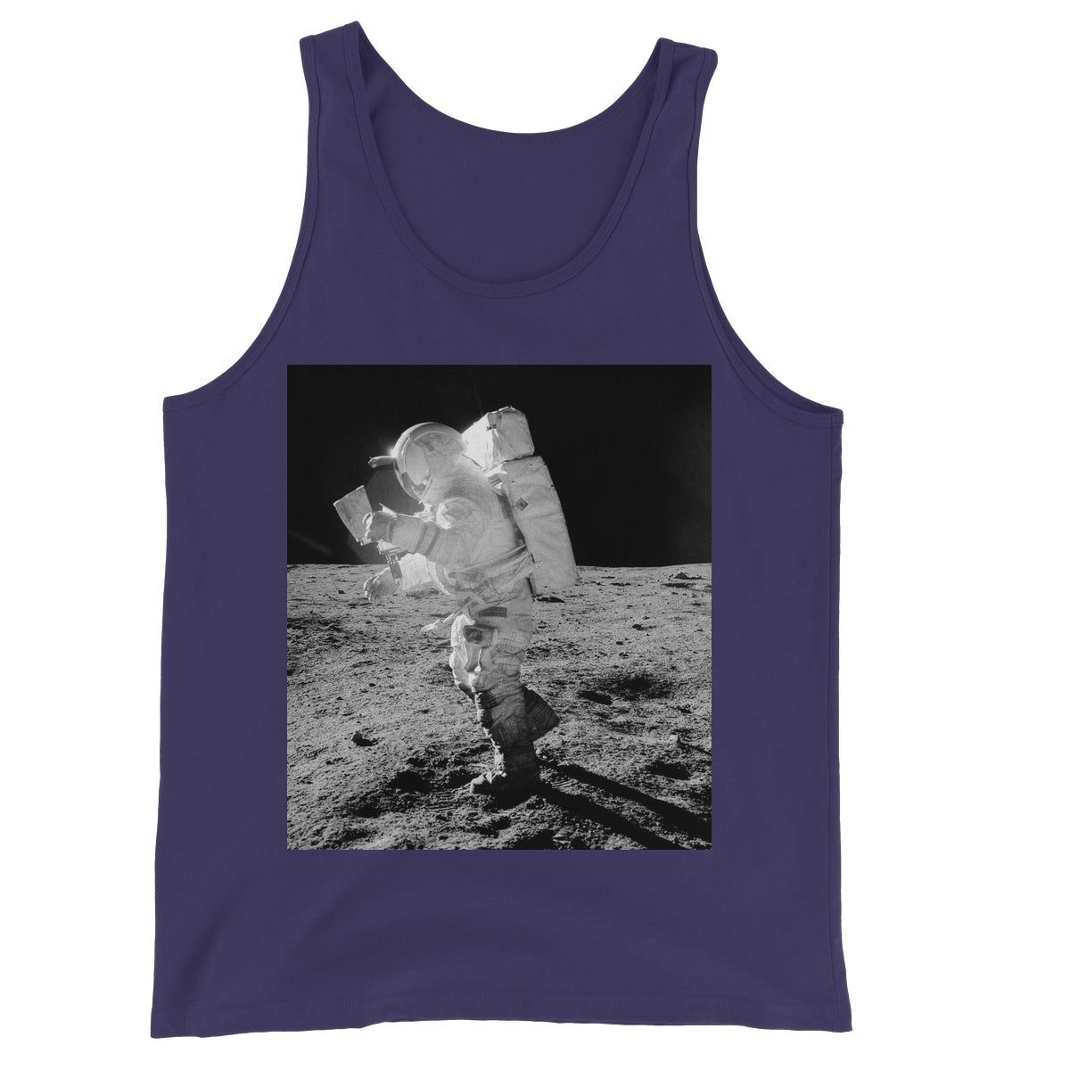 Moon Walk Unisex Jersey Tank Top