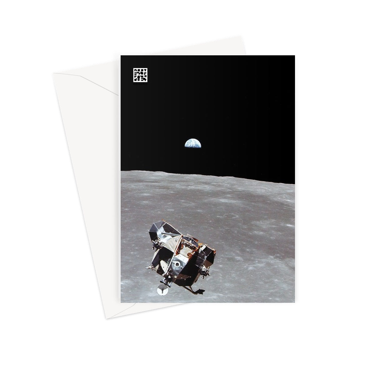 Moon Walk Greeting Card