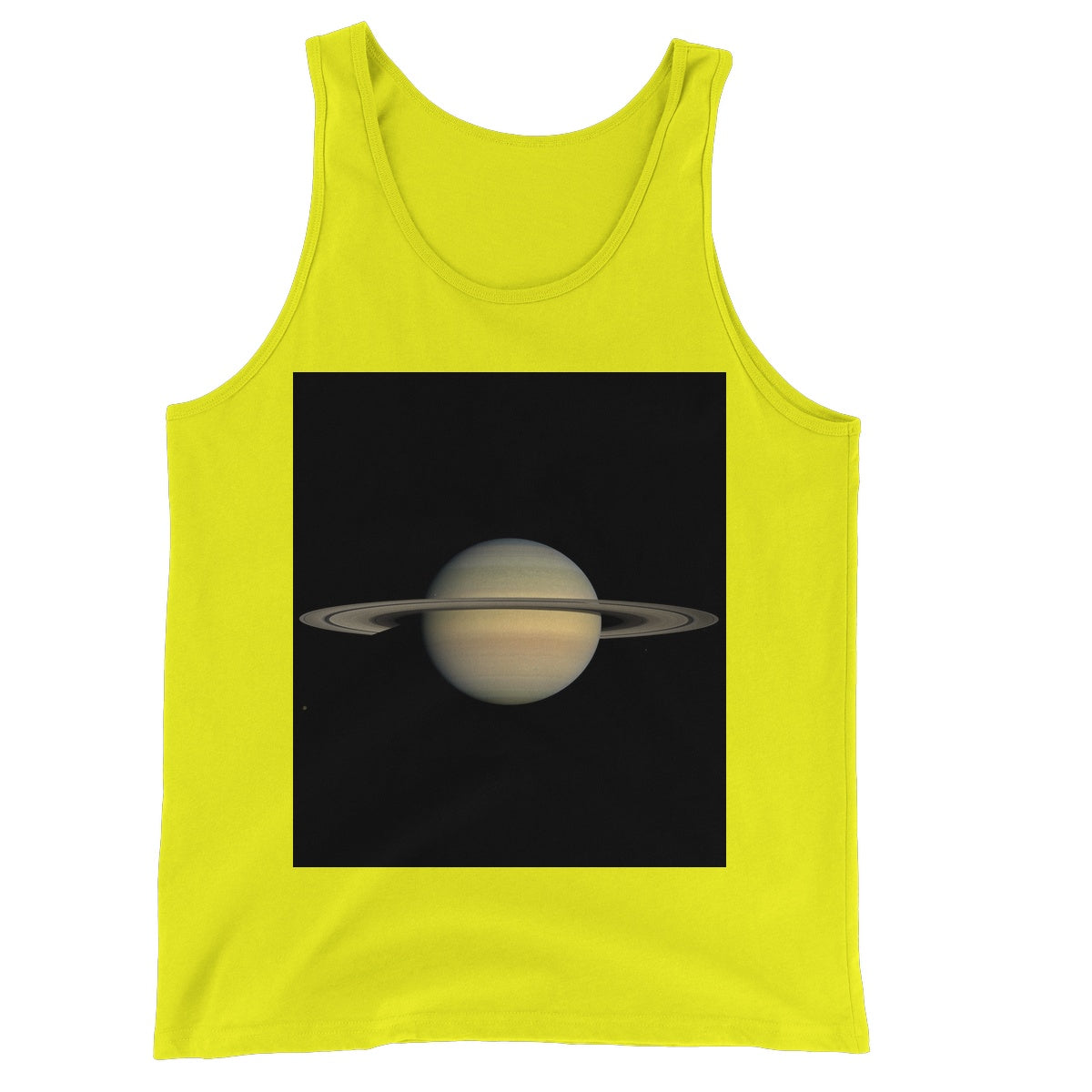 Saturn during Equinox Unisex Jersey Tank Top