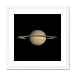 Saturn during Equinox Framed & Mounted Print