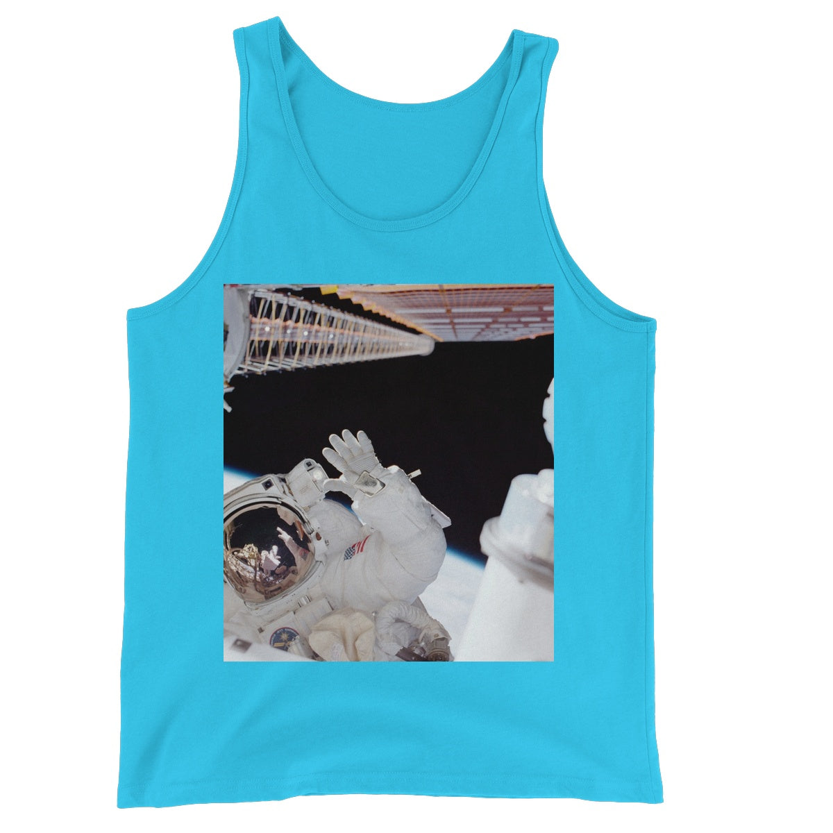 Space Walk Unisex Jersey Tank Top