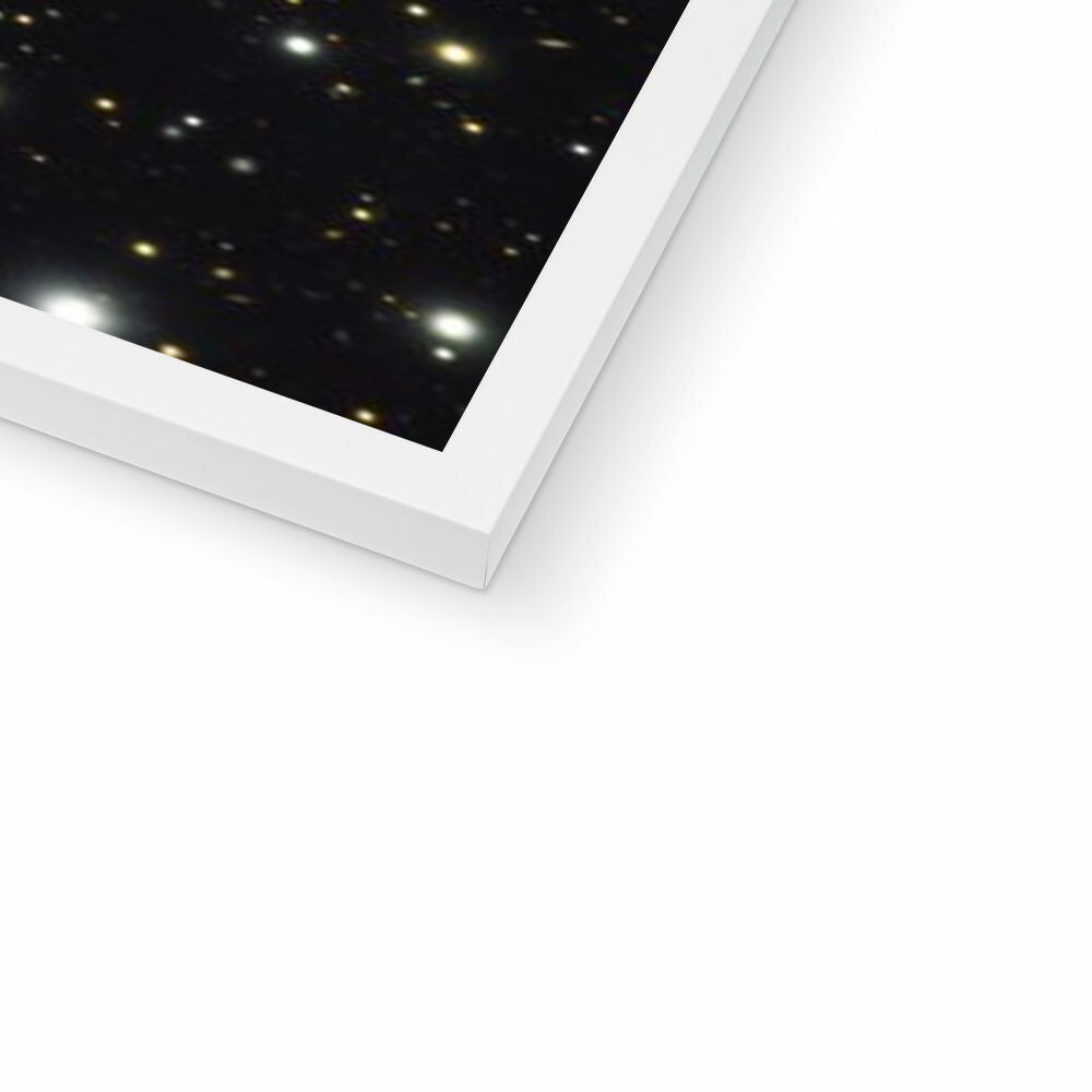 The Galaxy Collision Framed Print