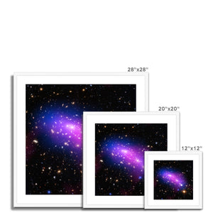 The Frontier Galaxy Cluster Framed & Mounted Print