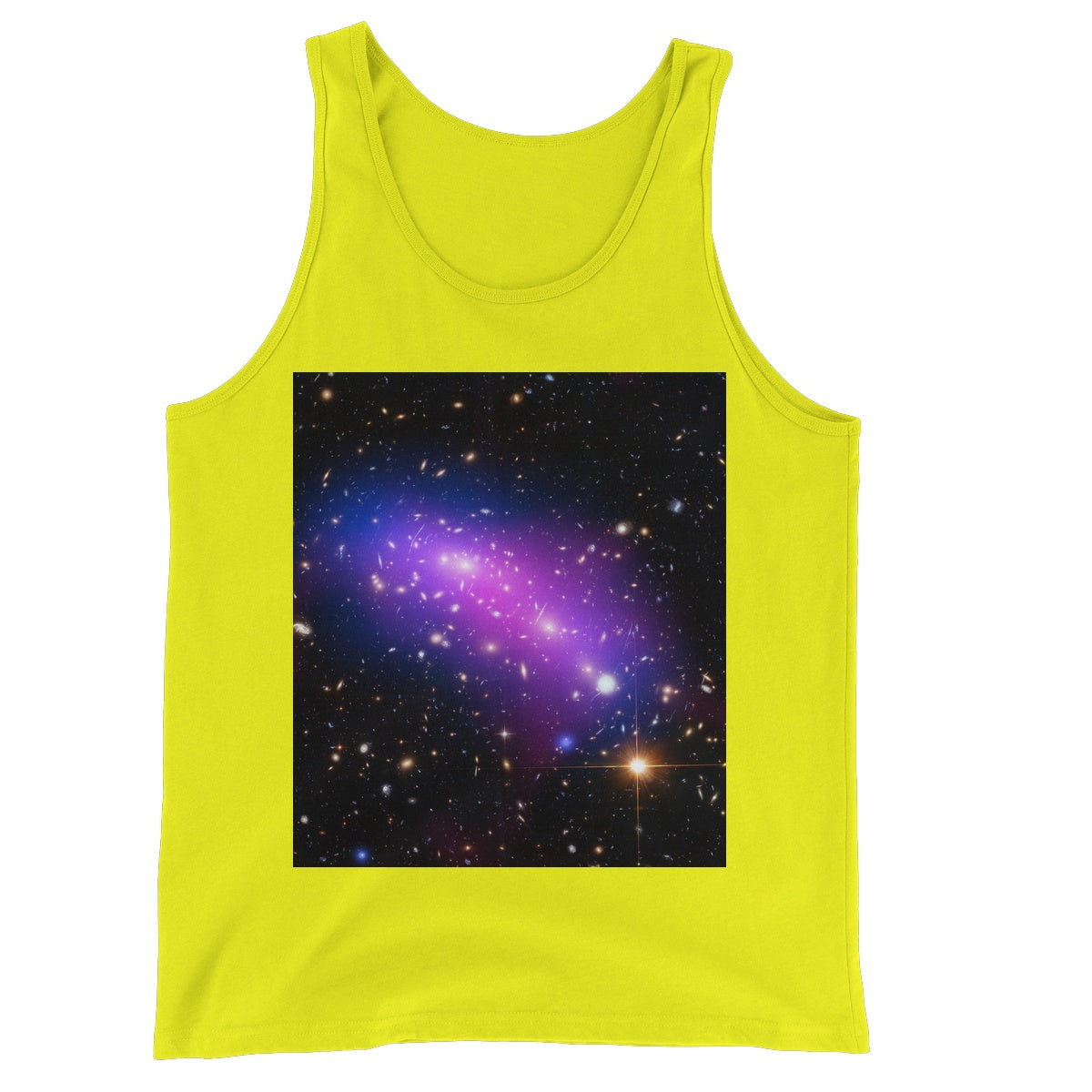 La frontera Galaxy Cluster Unisex Jersey Tank Top