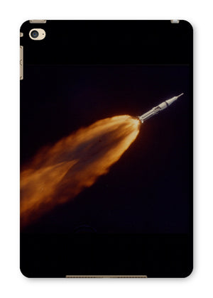 Apollo 7 photographed in flight by ALOTS (68-HC-641) Tablet Cases