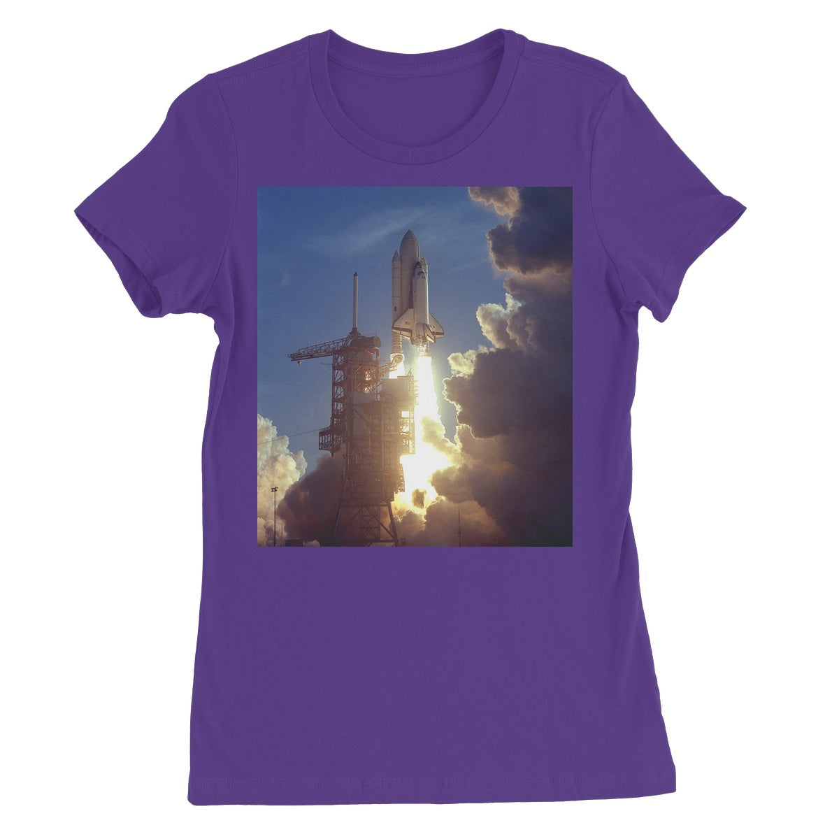 La camiseta favorita de las mujeres de la NASA del lanzamiento de STS