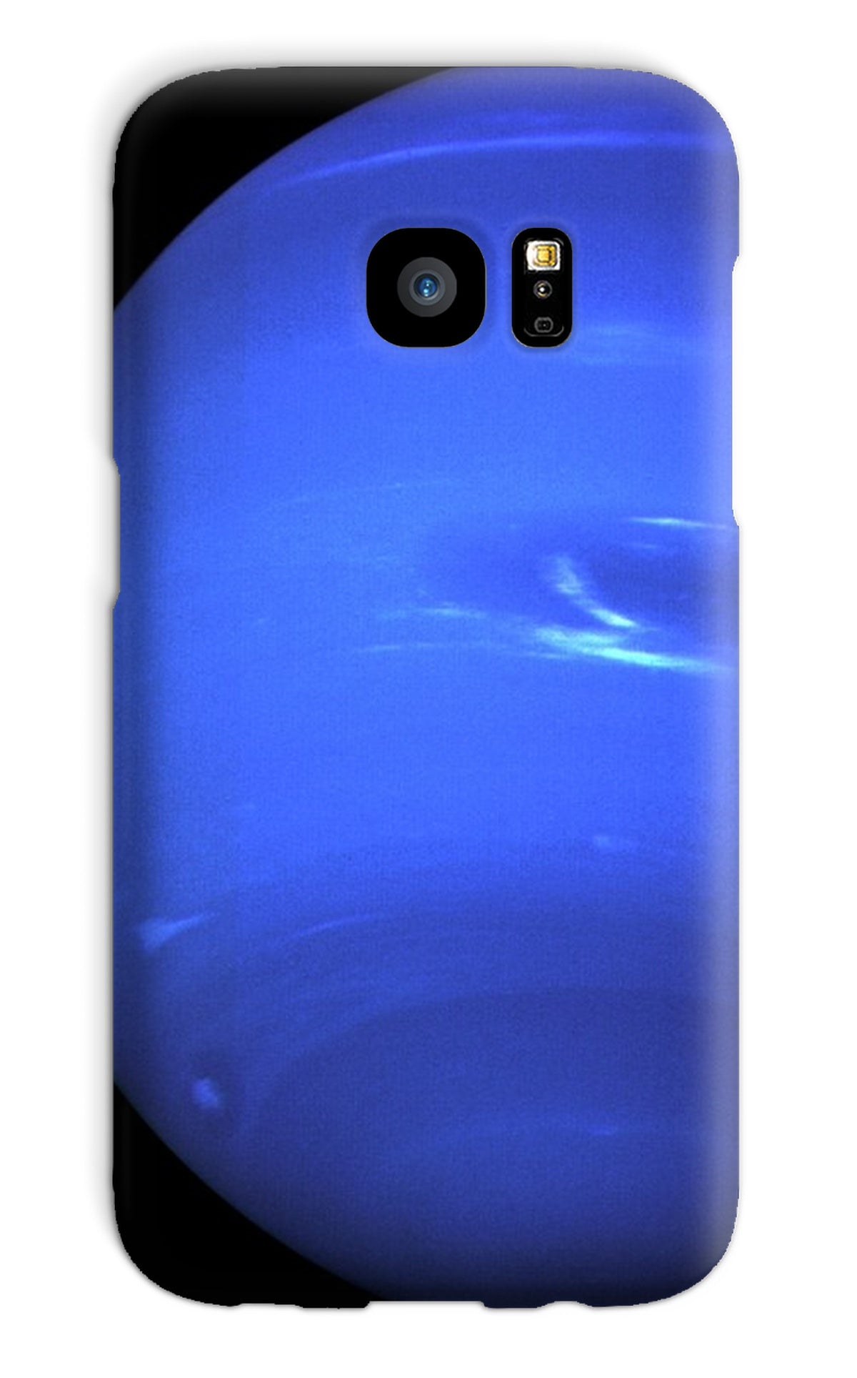 Neptune, Earth size comparison Phone Case