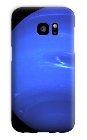 Neptune, Earth size comparison Phone Case